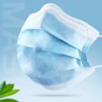 PP Nonwoven 3 Ply Disposable Mask , Anti Pollution Face Mask OEM Available