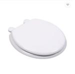 Slow-Close Hinged Round Toilet Seat Cover Made Of Polypropylene For Modern