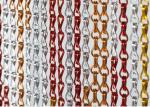 Professional Aluminium Chain Fly Curtains Durable For Doors / Window