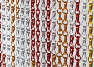 China Professional Aluminium Chain Fly Curtains Durable For Doors / Window factory