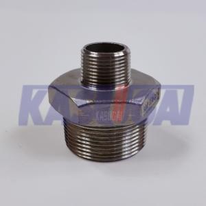 China AISI 304 ISO 49-1994(E) CL1000 Stainless Steel Cast Hexagon Threaded Reducing Nipple factory