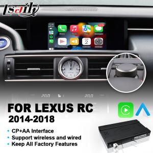 China CP AA Wireless Carplay Interface for Lexus RCF RC300 RC200t RC300h RC350 RC Knob Control 2014-2018 factory