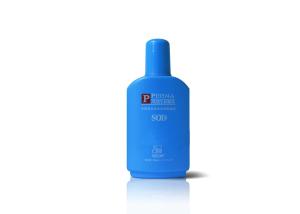 China Men's Face Care HDPE Lotion Bottles , Screw Cap 100ml Empty Plastic Bottles factory