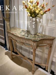 China Italy Antique Classic marble top Console Table FH-129 factory