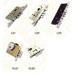 China steel wood security armored door factory