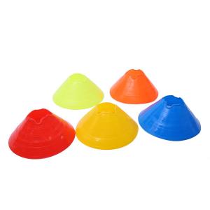 China Flower 20*6cm Soccer Training Equipment OEM Football Training Cones factory