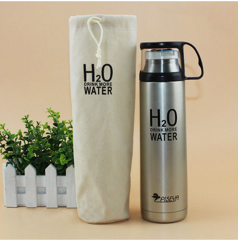 Rubber Logo Polyester L6.5cm Drink Bottle Sleeve