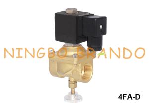 China Manual Override Natural Gas Solenoid Valve 1/2'' 3/4'' 1'' 110V 220V AC factory
