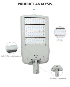 China Die Casting Aluminum IP65 Waterproof Outdoor LED Street Light 70 Ra 5 200W/250W/300W/350W factory