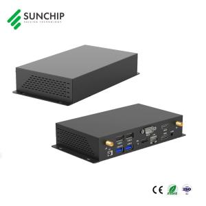 China 4k Digital Signage Media Player Box RK3568 Metal Case Commercial Android Media Player factory