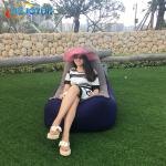 New arrival design air folding bed inflatable air bean bag chair
