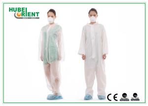 China Type 5 6 Polypropylene Chemical Coverall Disposable factory