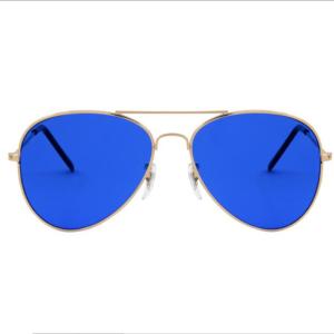 China Metal Frame Blue Light Therapy Glasses See Color Feel Good factory