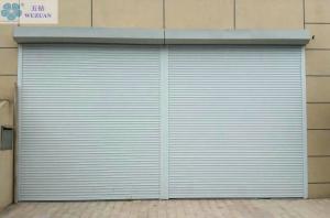 China Windproof 0.7mm Aluminum Roller Shutter Door For Warehouse factory