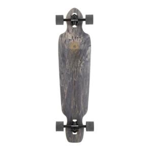 China Landyachtz Battle Axe Black Space Rock Longboard Complete Skateboard - 9.4&quot; x 38.2&quot; factory