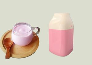 China Pink Easy Homemade Yogurt Maker , Non Electric Yogurt Maker Natural Technology factory