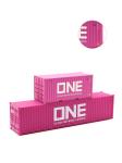1:87 HO scale railway shipping sea container for model train railroad landscape
