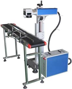 China 110x100mm Fiber Laser Engraver 20w Portable Laser Marker factory