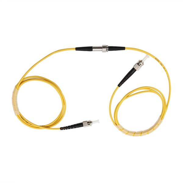 Small Flange Fiber Optic Rotary Joint Ultra Mini Single Channel Installation