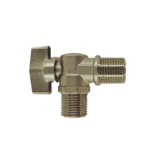 China Corrosion Resistant Brass Ball Valve Brass Water Valve 90 Degree 16 Bar Maximum Pressure factory