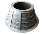 Stainless Steel Centrifugal Sieve Wedge Wire Basket For Mining / Aggregate