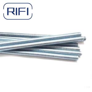 DIN976 Grade 4.8 Double End Carbon Steel Galvanized Full Thread Stud Bolt Threaded Rod