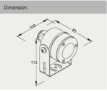 Surface Mount LED Pond Light 24VDC 3*2W Excellent Anti Corrosion 2 Years