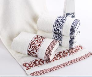 China Best quality 100 percent cotton terry face white towel for sale factory