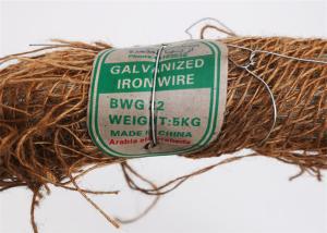 China Bwg 21 1kg Coil Electric Galvanised Binding Wire Zinc Coated factory