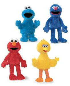 China Sesame street family Collection Plush Toys factory