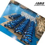 8 Inch Worm Gear Butterfly Valve Reliable Sealing For Water Treatment Natural