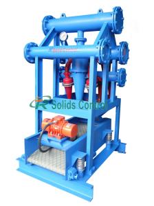 China 4&quot; Cyclones Oilfield Drilling Solids Control Mud Cleaner factory