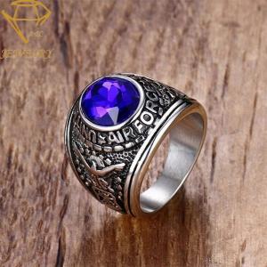 China Custom Mens Air Force Rings factory
