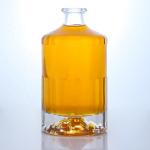 500ml 700ml 750ml Flint Glass Spirit Gin Whisky Vodka Brandy Liquor Bottle with