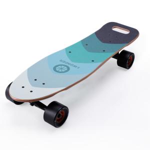 China Multi Color 4 Wheel Electric Skateboard , Kids Motorized Skateboard Maple Material factory