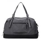 Black Gray 16.8L Sports Gym Bag With Shoe Compartment OEM ODM