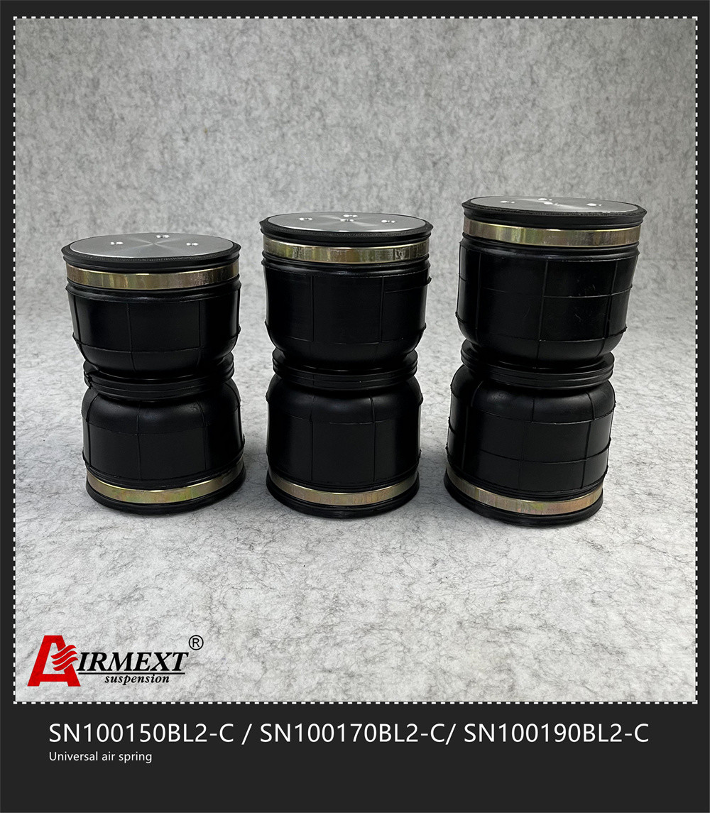 Airmext Suspension Double Fitted Bellows Air Spring SN100150BL2-C