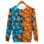 Halloween style mens printing sweatshirt