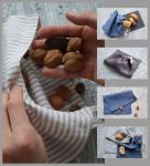 Zero Waste Flax Cord Hypoallergenic Linen Bread Bag