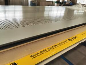 China 50mm 125mm Composite Acoustic Sandwich Panel For Soundproofing Prefabricated factory
