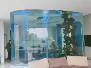 China 50mm Thick Clear Plastic Panels Aquarium Plexiglass Sheets 12700x2450mm factory