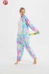 Colorful Unicorn Kigurumi Onesie pajamas Cute Custom Logo Embroidered