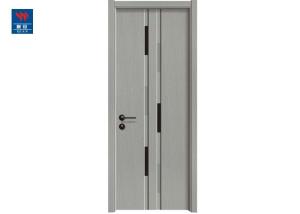 China Bamboo Wood Plastic Composite FD60 Fire Retardant Door factory
