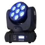 Plastic Body Stage Moving Wash Lights Mini Moving Head Led 7x10w Rgbw