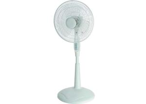 China Left And Right 3 Speed Quiet Oscillating Pedestal Fan / Free Standing Electric Fans factory
