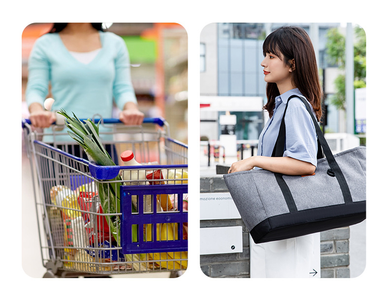 High Quality Multifunctional Shopping Bags Portable Collapsible Bag for Women