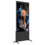 55 Inch Floor Stand Digital Signage Advertising 110-240V