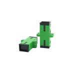 Single Mode Fiber Optic Adapter , Simplex SC APC Coupler for FTTH