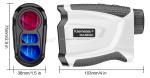 1000M Digital golf rangefinder hunting telescope laser rangefinder with magnet