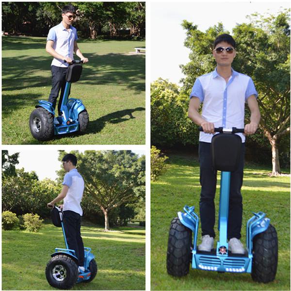 Two Wheeled Electric Scooter Off Road Segways Self Balance 45 Degree Max. Climb
